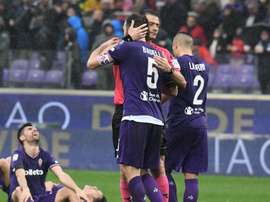 A Fiorentina ganhou no primeiro jogo depois da morte de Astori. Fiorentina