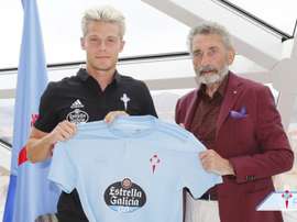 El danés apuntala la medular celeste. RCCelta