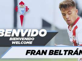Fran Beltrán a dit au revoir au Rayo. Twitter/RCCelta
