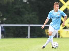 El centrocampista internacional en categorías inferiores del Manchester City, George Glendon. MCFC