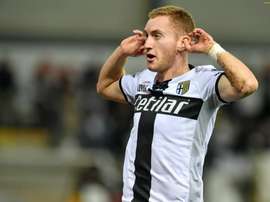 Kulusevski has been linked with Inter and the Premier League. Twitter/ParmaCalcio1913