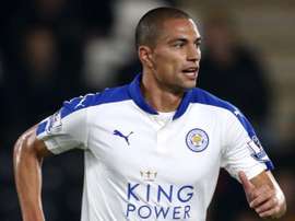 El centrocampista suizo Gokhan Inler, en un partido del Leicester City. Sport.co.uk