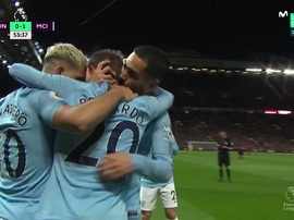 Le premier but est signé Silva. Capture/casadelfutbol/Movistar