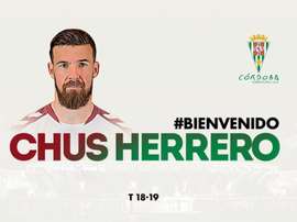 Chus Herrero, nuevo jugador del Córdoba. CordobaCFSAD
