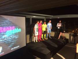 El Córdoba presentó sus nuevas equipaciones de la mano de sus nuevos fichajes. CórdobaCFSAD