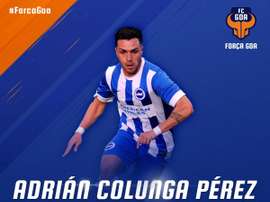 Adrián Colunga, nuevo jugador del Goa. FCGoa