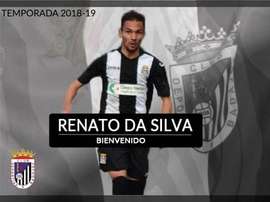 Renato ya ha firmado con el Badajoz. Twitter/CDBadajoz