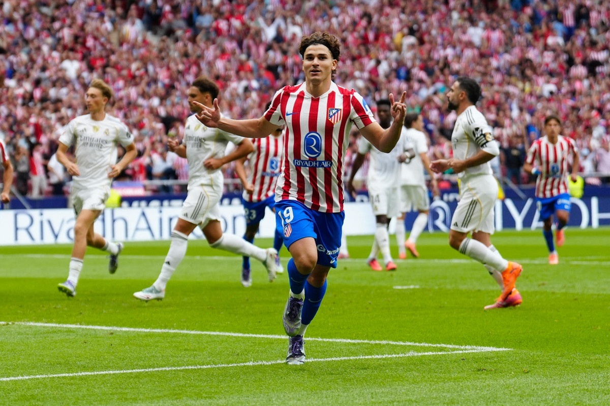 Atlético bate o Real Madrid, em clássico pela LaLiga