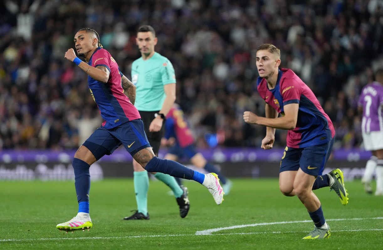 Barcelona bate o Valladolid de virada