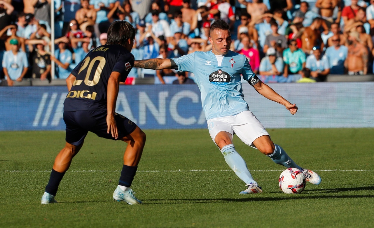 El día de Aspas: de una posible roja y un gol anulado al 2-1 del triunfo