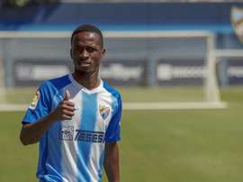 Koné entró en la convocatoria ante el Almería. MálagaCF