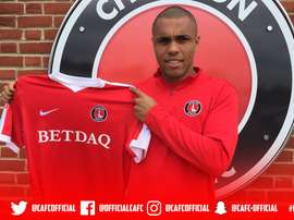 El delantero norirlandés Josh Magennis, nuevo jugador del Charlton Athletic. CharltonAthleticFC
