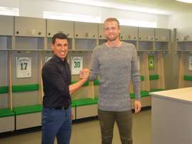 Philipp Hofmann, nuevo jugador del Greuther Fürth. SpVggGreutherFürth