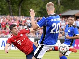Se anotaron cuatro 'hat tricks' y dos dobletes en esta severa goleada. Twitter/FCBayern