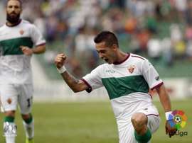 El Elche remontó ante el Osasuna y se acerca a la zona alta de la tabla. Twitter.