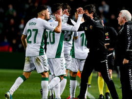 Al Elche se le dan bien los partidos fuera. Twitter/ElcheCFOficial
