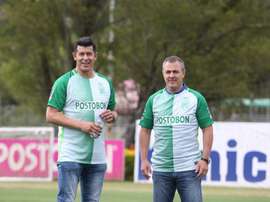 Almirón confía en cerrar la llegada de Giovanni Moreno y Zúñiga. AtléticoNacional