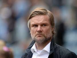 El entrenador de fútbol profesional Steven Pressley. AFP