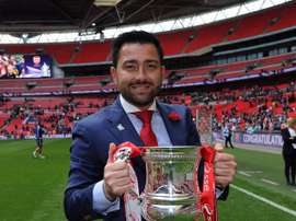 El técnico ganó la Copa de Inglaterra y la Copa de la Liga con el Arsenal femenino. PedroMLosa