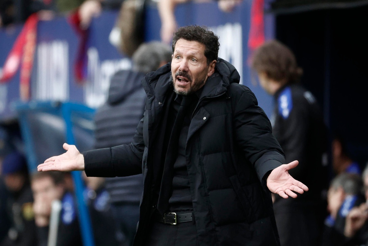 Simeone se autoinculpa por la pobre versión del Atleti