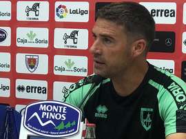 El Numancia visita al Zaragoza. Twitter/CDNumancia