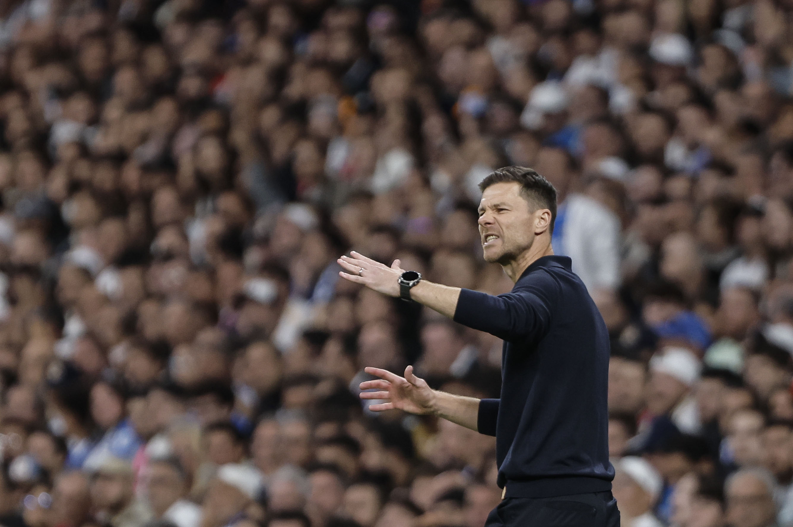 Xabi Alonso, au sujet des gestes de Vinicius: "Nous en parlerons dans le vestiaire"