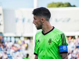 Antonio Domínguez tendrá ficha del filial blanquivioleta. Twitter/RecreOficial