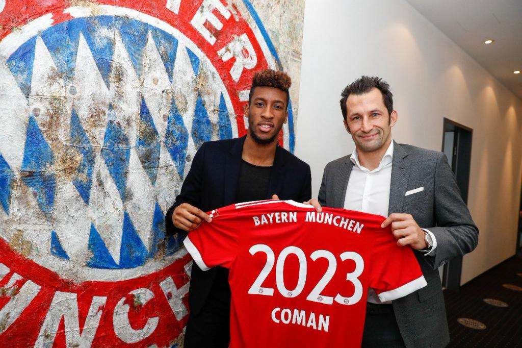 official: coman extends bayern munich deal