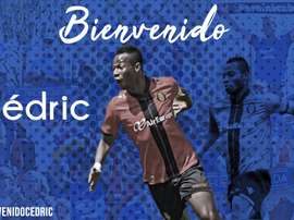 Cedric firma para la próxima temporada. Twitter/CFuenlabradaSAD