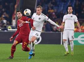 La Roma vola ai sedicesimi di finale. Twitter/ASRoma