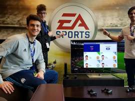 Santalo se refugió en los videojuegos cuando el fútbol le dio la espalda. Twitter/EASPORTSesp