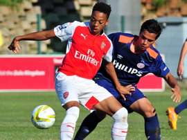 O jovem inglês está na mira das 'águias'. Arsenal