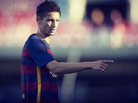 El futbolista del Barcelona B, David Babunski. Twitter