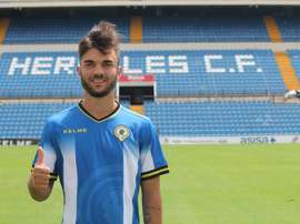Álvaro Pérez se pone a disposición del equipo. Twitter/cfhercules