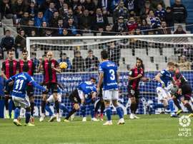 Bárcenas hizo el 2-0 con un genial lanzamiento de falta. LaLiga