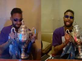 Neymar lleva el ritmo en la sangre. Capturas/TikTok/neymarjy