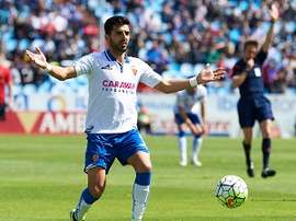 Ángel Rodríguez estará en el choque ante el Almería. RealZaragoza