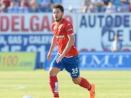 El futbolista del Zaragoza Diego Suárez, en un partido con el club maño. RealZaragoza