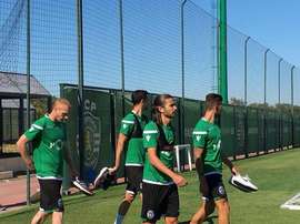 Jérémy Mathieu explicou tudo o que aconteceu. Twitter/Sporting_CP