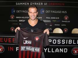Van der Vaart está siendo bastante criticado en Dinamarca por su actitud. FCMidtjylland