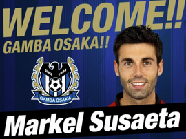 Susaeta signe au Gamba Osaka. GambaOsaka