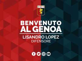 El argentino vuelve a abandonar el Benfica a préstamo. GenoaCFC