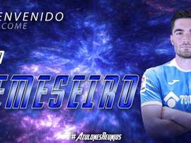 Jason no llegó a debutar con la camiseta del Valencia. Twitter/GetafeCF