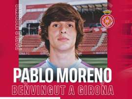 El Girona sigue apuntalando la plantilla. Twitter/GironaFC