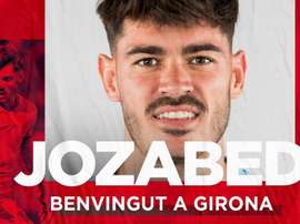 Jozabed rejoint Gérone. Twitter/GironaFC