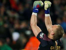 Cillessen is on Roma's and Valencia's radar. EFE