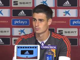 Il portiere delle Furie Rosse, Kepa Arrizabalaga e' intervenuto in conferenza stampa. SeFutbol