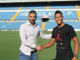 Alvarado ya es nuevo jugador del Hércules. CFHércules