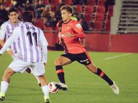 Pablo Ramón fue titular en Copa. Twitter/RCDMallorca