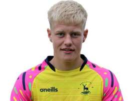 Il giovane portiere inglese del Hartlepool United, Brad Young.